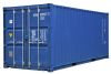 20 Fuß Seecontainer in RAL5010 Enzianblau