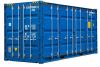 Open Side Container mit geschlossenen Front- und Seitentüren