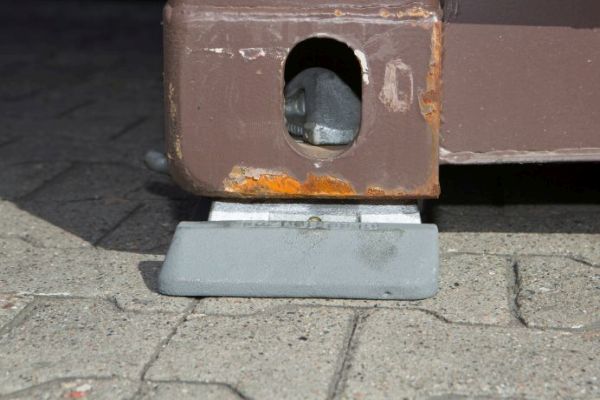 Bottom Twistlock Container Verriegelung in Dovetail