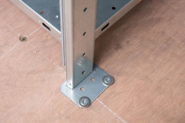 Container Regale mieten & kaufen 4 Container Regal Bodenmontage