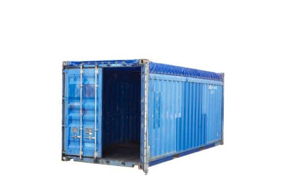 Container offenes Dach