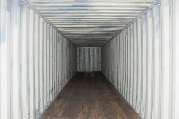 Gebrauchtcontainer mit Holzboden