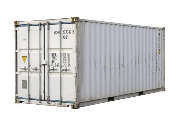Junge gebrauchte Container