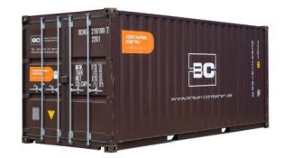 Seecontainer mieten RAL8017