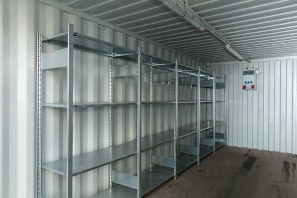 Werkstattcontainer Regale
