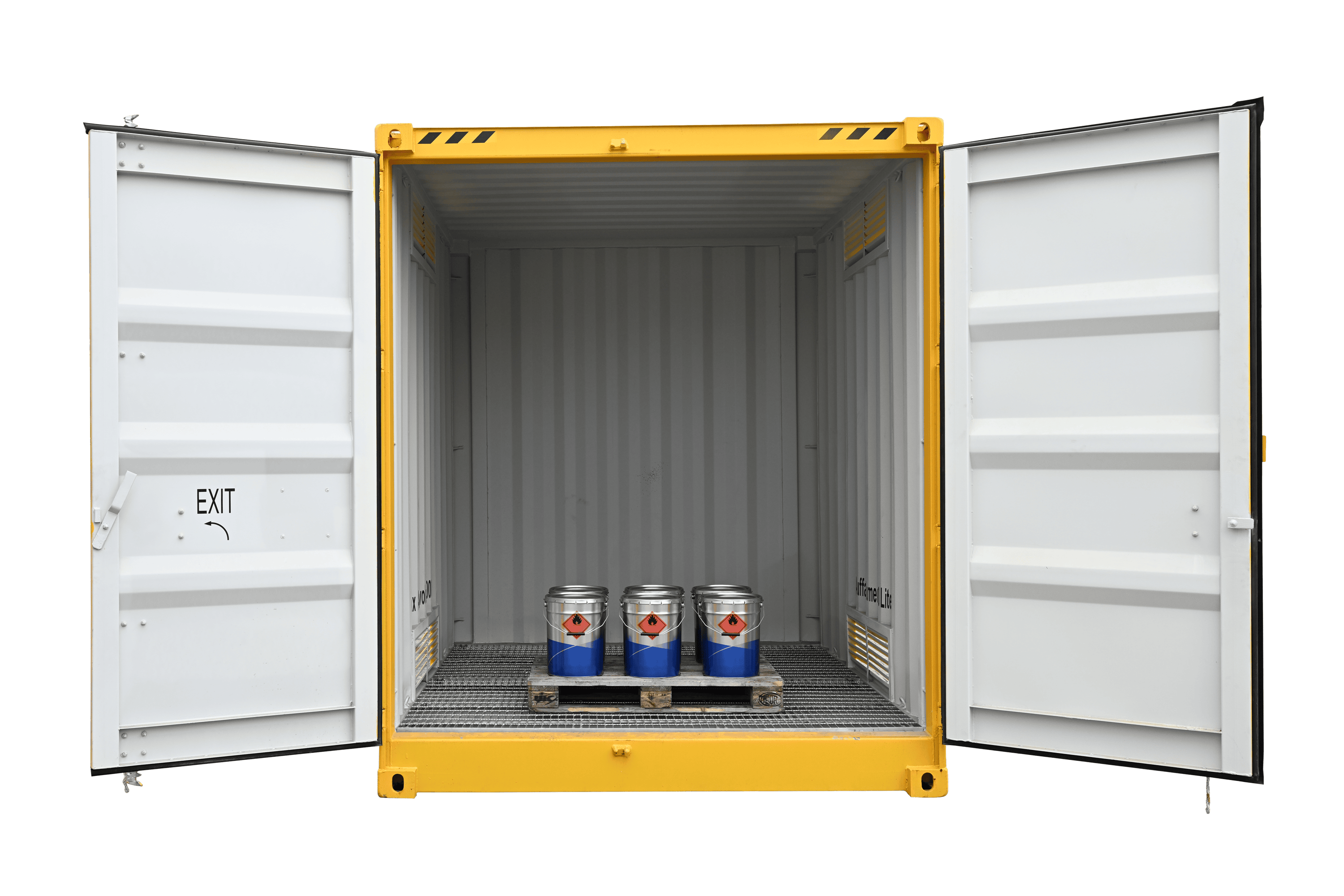 Gefahrstoffcontainer für Lagerung von Gefahrstoffen